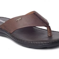 Buckaroo Men's Brown Leather Strollers Chappel