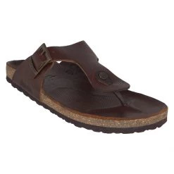Buckaroo Adults-Men NEW HENDRY Leather Strollers Chappel Flip-Flop