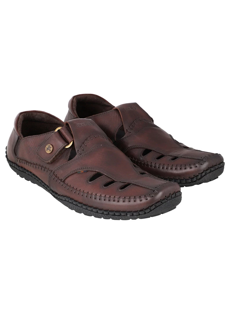Buckaroo Adults-Men STILLER Leather Strollers Closed Sandal Fisherman Sandal 4 Buckaroo Adults-Men STILLER Leather Strollers Closed Sandal Fisherman Sandal