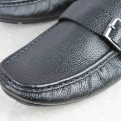 PRIVO By Inc5 BUCKLE STRAP DRIVING SHOES-BLACK