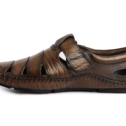 Buckaroo Men's Tan Leather Strollers Sandal