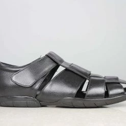 PRIVO By Inc5 TRI-BAND VELCRO SANDAL-BLACK