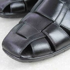 PRIVO By Inc5 TRI-BAND VELCRO SANDAL-BLACK