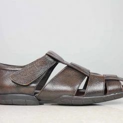 PRIVO By Inc5 TRI-BAND VELCRO SANDAL-BROWN MEN