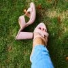 Inc.5 SALE HIGH HEEL MULE-PEACH