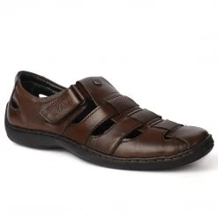 Buckaroo Adults-Men GRIMSON Leather Strollers Close Sandal Slip-On