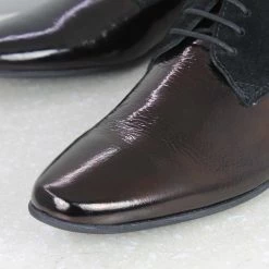 PRIVO By Inc5 OFFICE FORMALS LEATHER LACE-UP-BLACK MEN