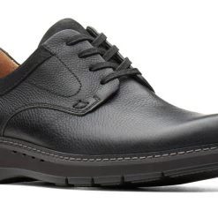 Clarks MEN UN RAMBLE LO BLACK LEATHER