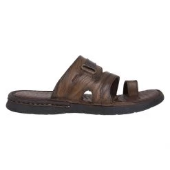 Buckaroo Adults-Men ADROL Leather Strollers Open Sandal Sandal