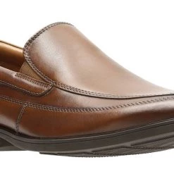 Clarks TILDEN FREE DARK TAN LEA