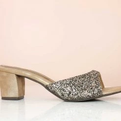 Inc.5 FORMAL MULE-ANTIQUE GOLD Ethnic