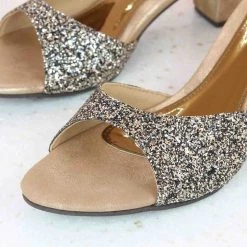 Inc.5 FORMAL MULE-ANTIQUE GOLD Ethnic