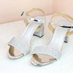Inc.5 FORMALS SANDALS-SILVER WOMEN