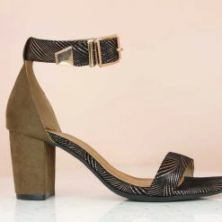 Inc.5 COUNTER SANDAL - ANT GOLD SALE