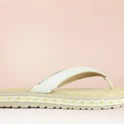 Inc.5 ROPE WELTED THONG - GOLD