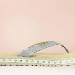 Inc.5 SALE ROPE WELTED THONG - G.METAL