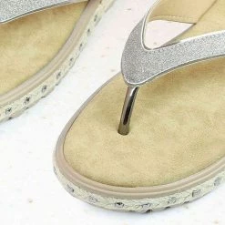 Inc.5 SALE ROPE WELTED THONG - G.METAL