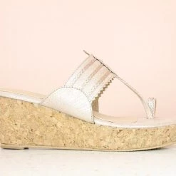 Inc.5 PLATFORM KOLHAPURI-ROSE GOLD SALE