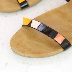 Inc.5 SALE FLAT DOUBLE STRAP MULES