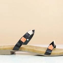 Inc.5 SALE FLAT DOUBLE STRAP MULES