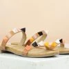 Inc.5 FLAT DOUBLE STRAP MULES SALE