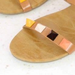 Inc.5 FLAT DOUBLE STRAP MULES SALE