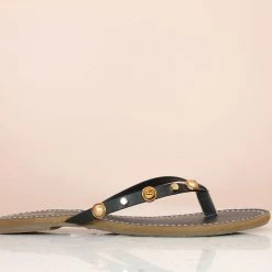 Inc.5 FLAT CASUAL THONG-BLACK