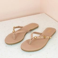 Inc.5 SALE FLAT CASUAL THONG-PEACH