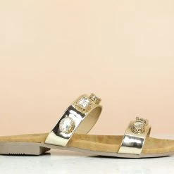 Inc.5 SALE FLAT DOUBLE STRAP MULES