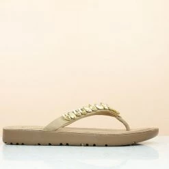 Inc.5 FLAT CASUAL PU THONG-BEIGE SALE