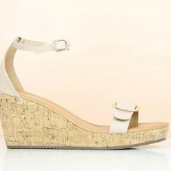 Inc.5 WOVEN FLAT CASUAL MULE-BEIGE SALE