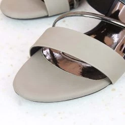 Inc.5 DOUBLE STRAP BLOCK HEEL MULE-BLACK Casual