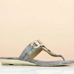 Inc.5 SALE FLAT CASUAL THONG-GREY