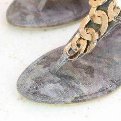 Inc.5 SALE FLAT CASUAL THONG-GREY