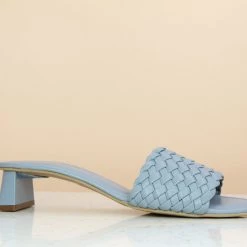 Inc.5 SALE WOVEN MULE - BLUE 8 Inc.5 SALE WOVEN MULE - BLUE