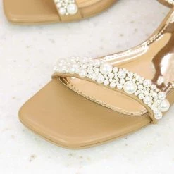 Inc.5 DOUBLE STRAP BLOCK HEEL MULES