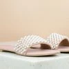 Inc.5 FLAT PEARL MULE - PEACH