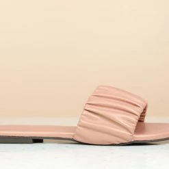 Inc.5 PLEATED FLAT MULES