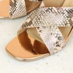 Inc.5 CROSS STRAP BLOCK HEELS SALE