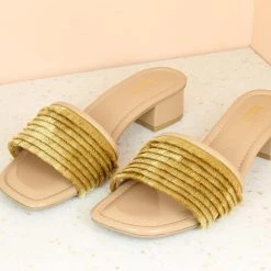 Inc.5 BLOCK HEEL MULES