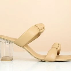 Inc.5 GLASS HEEL KNOTTED