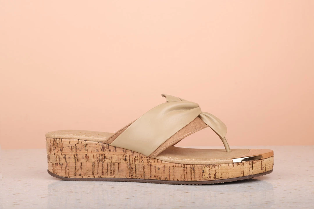 Inc.5 CORK COVERED PLATFORM THONG 5 Inc.5 CORK COVERED PLATFORM THONG