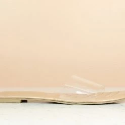 Inc.5 TRANSPARENT FLAT MULES