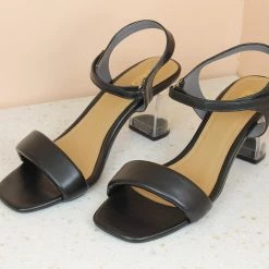 Inc.5 GLASS HEEL SANDAL