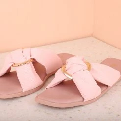 Inc.5 SALE FLAT MULES-PINK