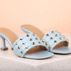 Inc.5 STUDDED MULES Inc5