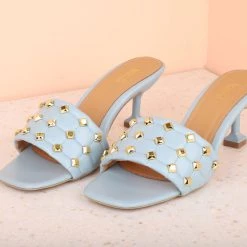 Inc.5 STUDDED MULES Inc5