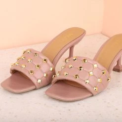 Inc.5 STUDDED MULES Inc5