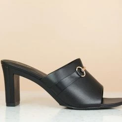 Inc.5 BLOCK HEEL MULES