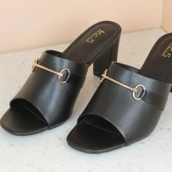 Inc.5 BLOCK HEEL MULES